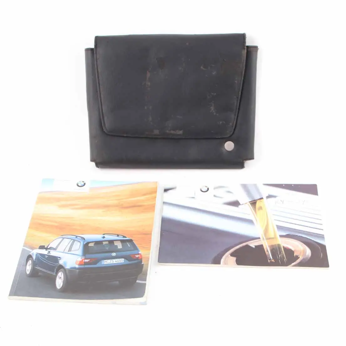 BMW X3 E83 Owner's Handbook Service Booklet Pouch Case Wallet