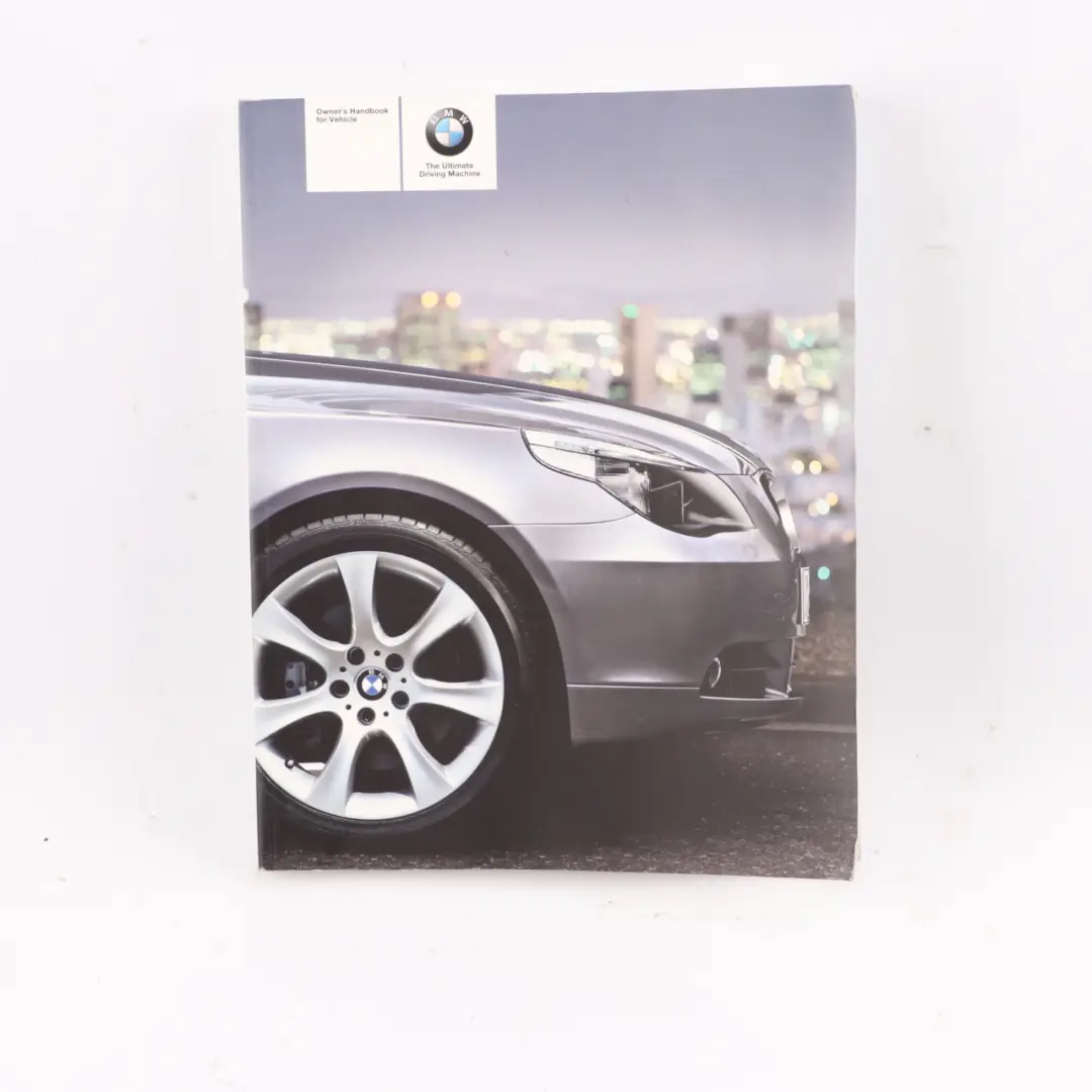 BMW E60 E61 Service Booklet Owner's Handbook Book Set Wallet Case
