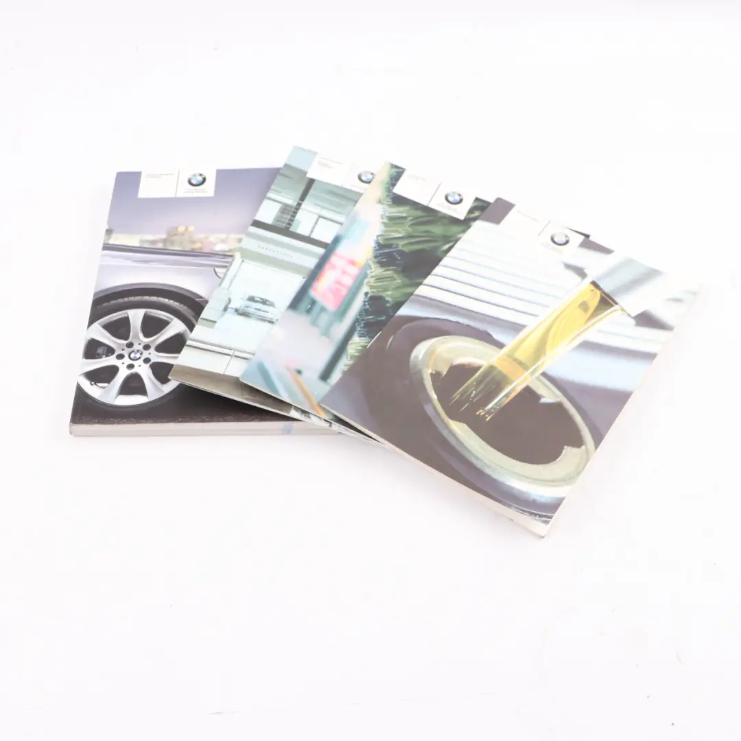 BMW E60 E61 Service Booklet Owner's Handbook Book Set Wallet Case