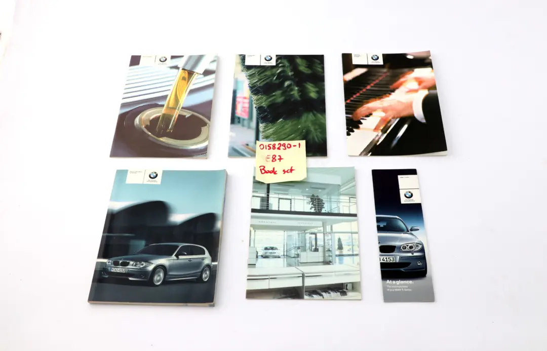 BMW 1 Series E87 Service Booklet Owner's Handbook CD Player Instructions