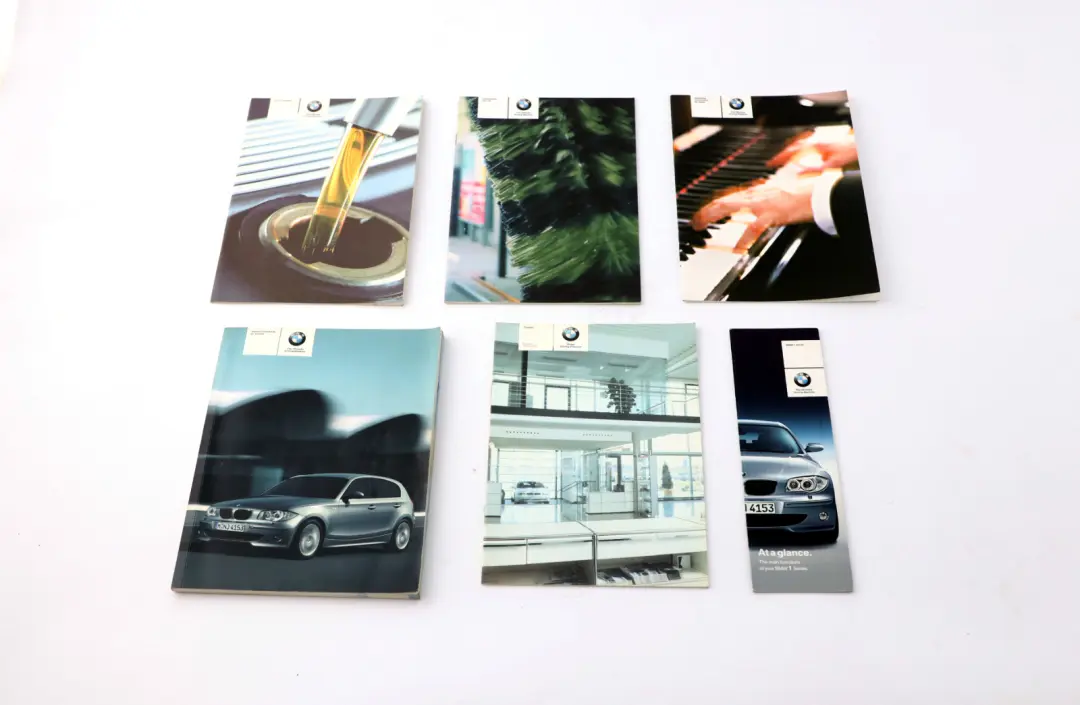 BMW 1 Series E87 Service Booklet Owner's Handbook CD Player Instructions