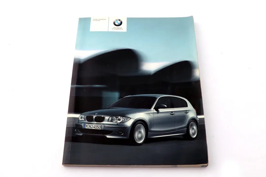 BMW 1 Series E87 Service Booklet Owner's Handbook CD Player Instructions