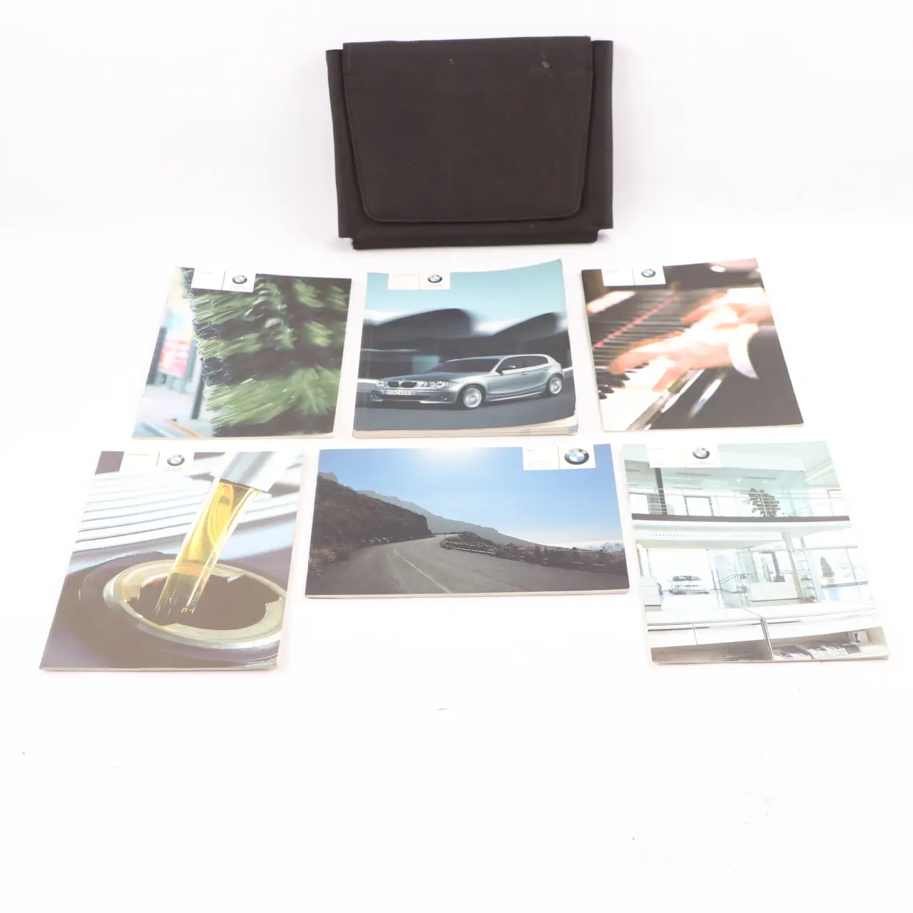BMW E87 Service Booklet Owner's Handbook Manual Pouch Case Wallet Set