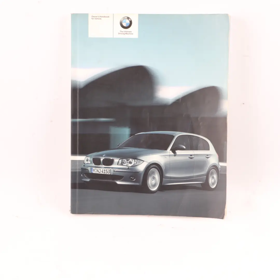 BMW E87 Service Booklet Owner's Handbook Manual Pouch Case Wallet Set