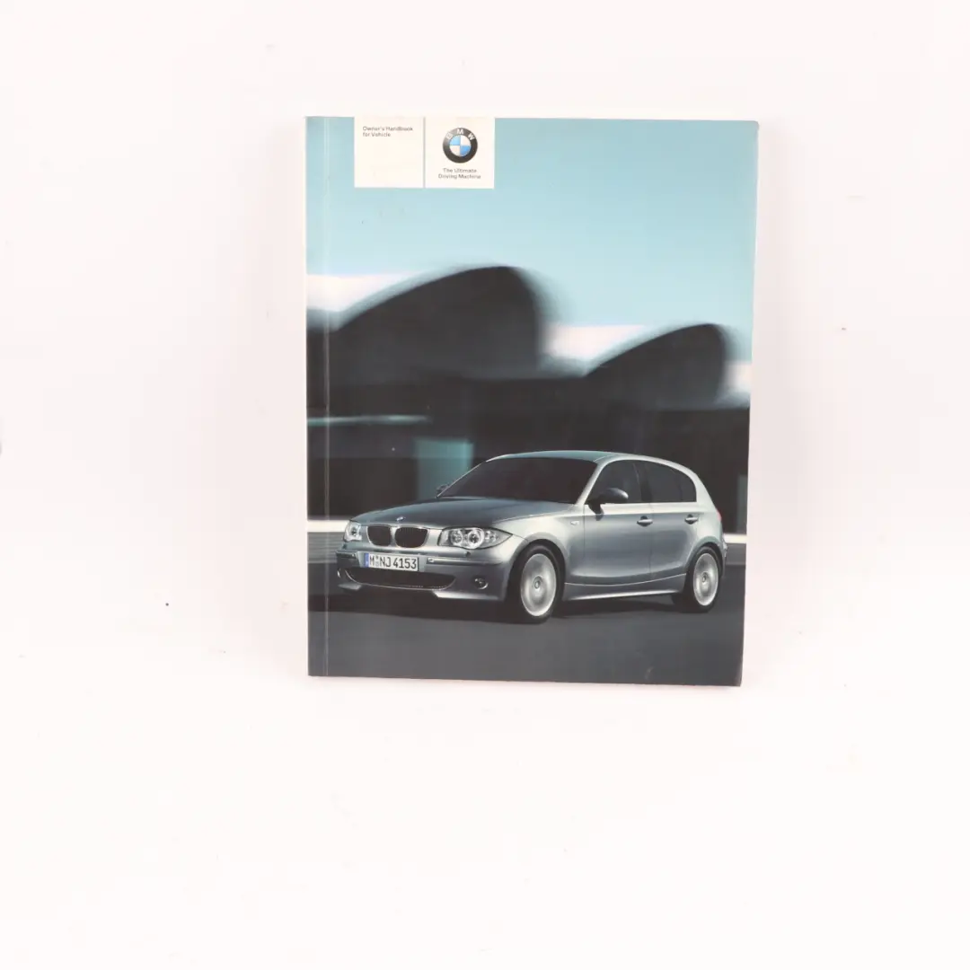 Service Booklet Owner's Handbook Manual Pouch Case Wallet Set BMW E87 - SKU 0158290-4 - Part number 0158290