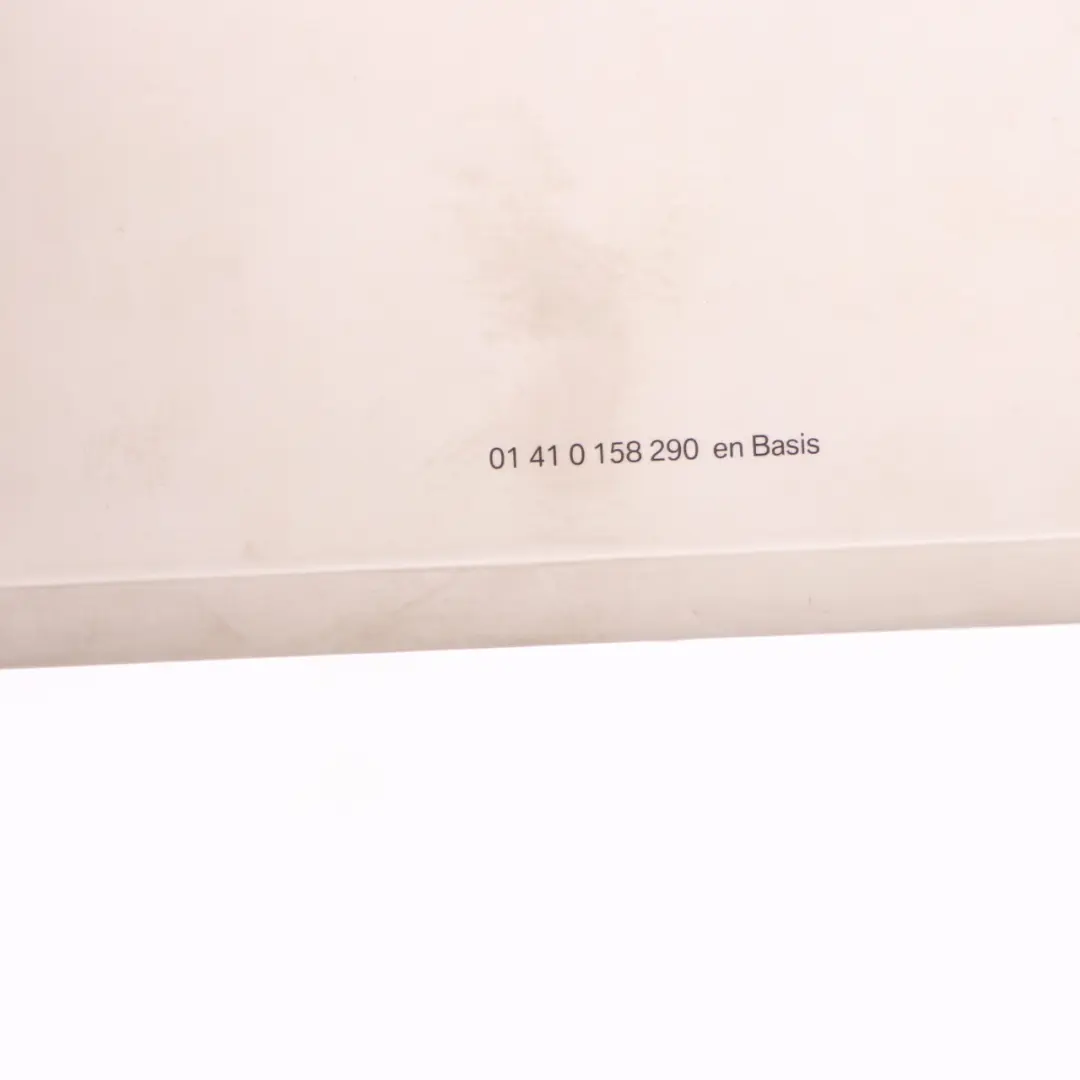 Service Booklet Owner's Handbook Manual Pouch Case Wallet Set BMW E87 - SKU 0158290-4 - Part number 0158290