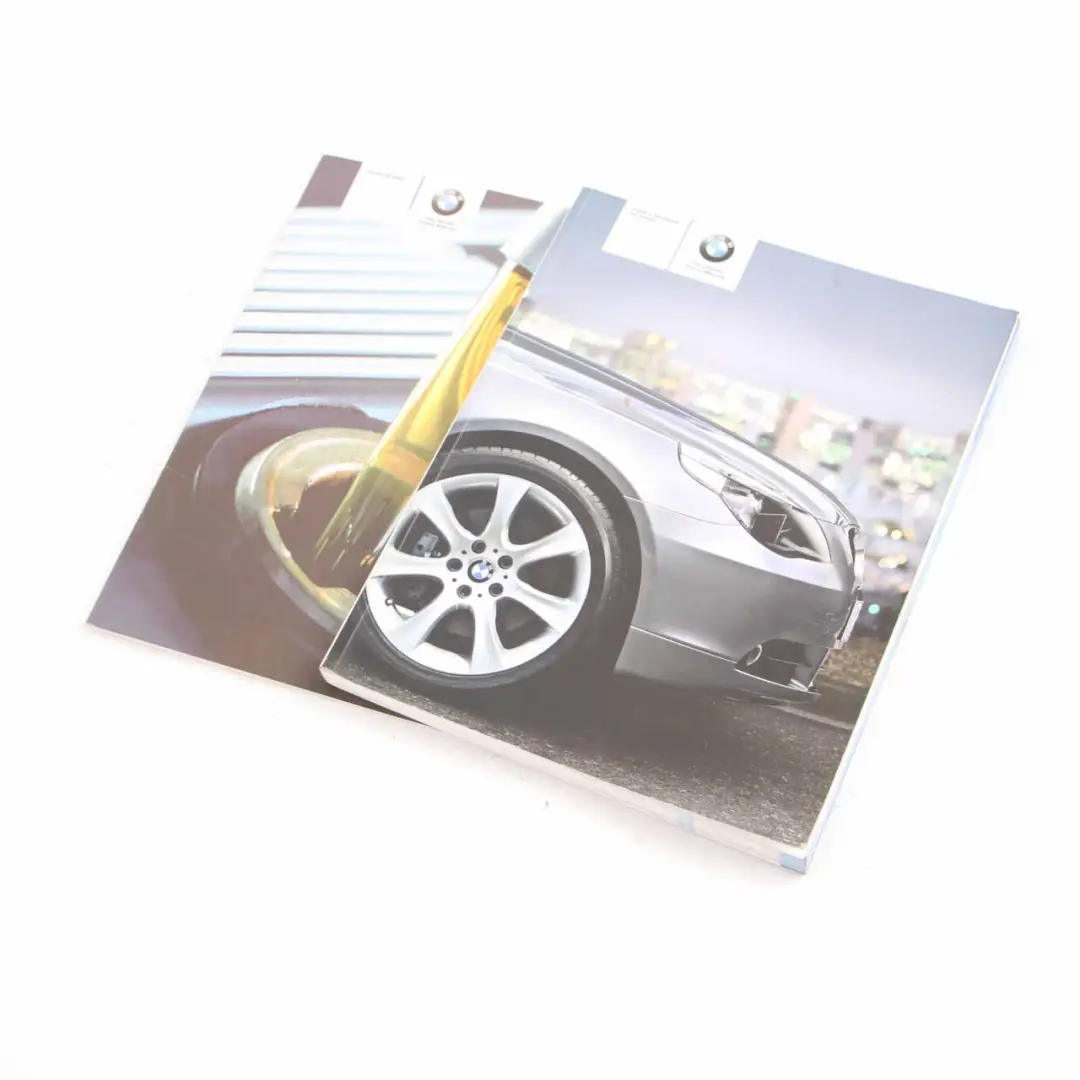 BMW E60 E61 Service Booklet Owner's Handbook Books Set Case 0158380