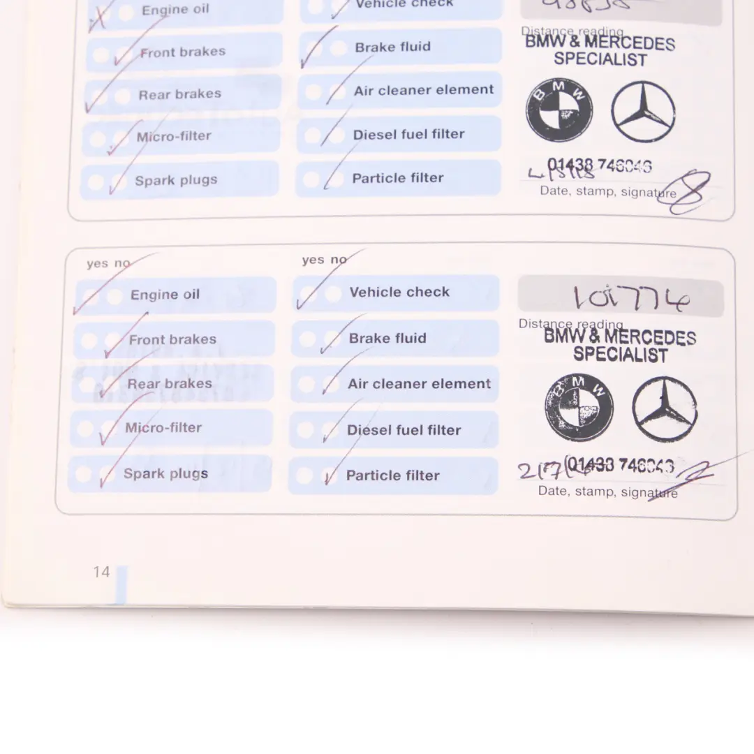 BMW 5 Series E60 E61 Service Booklet Owner's Handbook Books Set Case