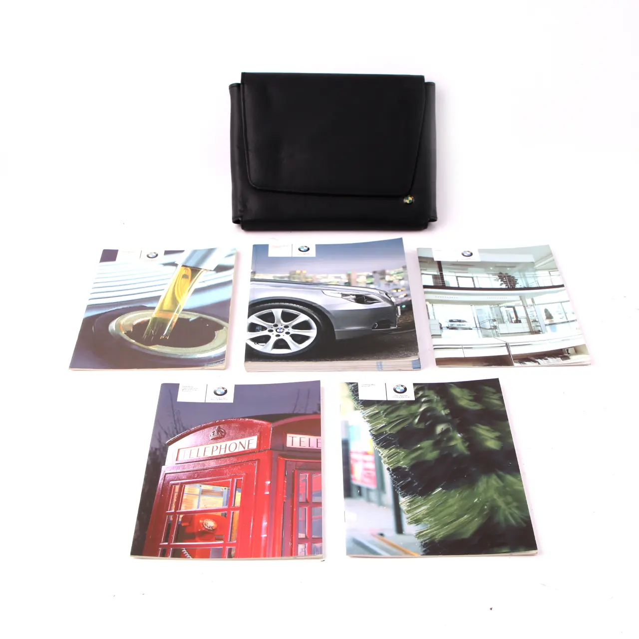 BMW 5 Series E60 E61 Service Booklet Owner's Handbook Books Set Case