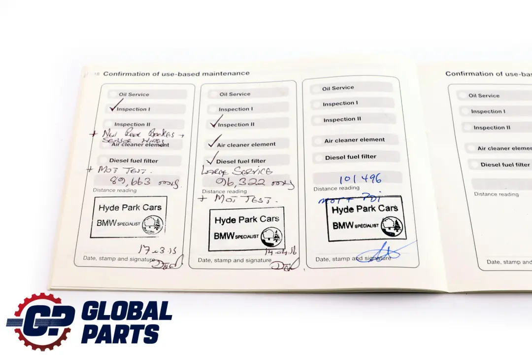 BMW X3 Series E83 Owner's Handbook Service Booklet Book Set Pouch Case Wallet