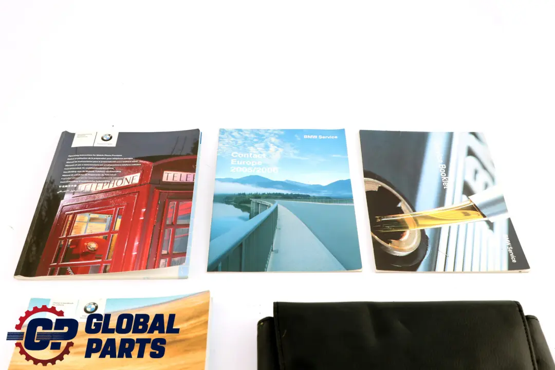 BMW X3 Series E83 Owner's Handbook Service Booklet Book Set Pouch Case Wallet