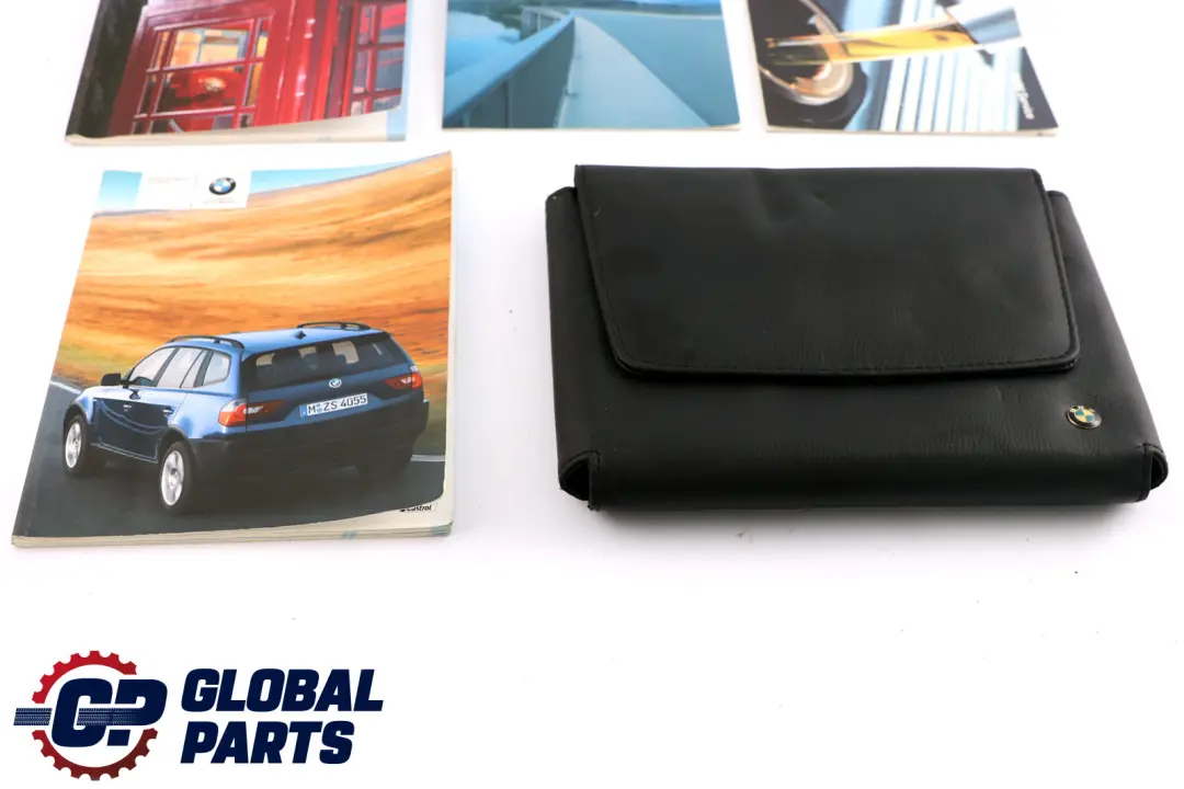 BMW X3 Series E83 Owner's Handbook Service Booklet Book Set Pouch Case Wallet