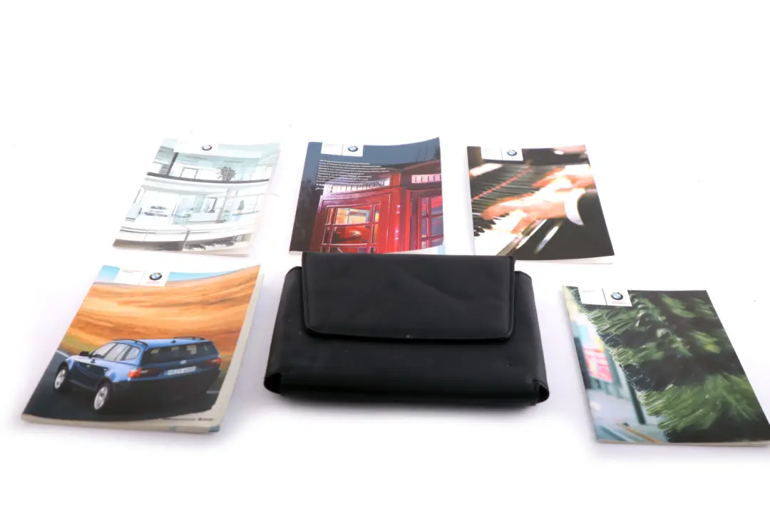BMW X3 Series E83 Owner's Handbook Radio Instructions Case Pouch Wallet