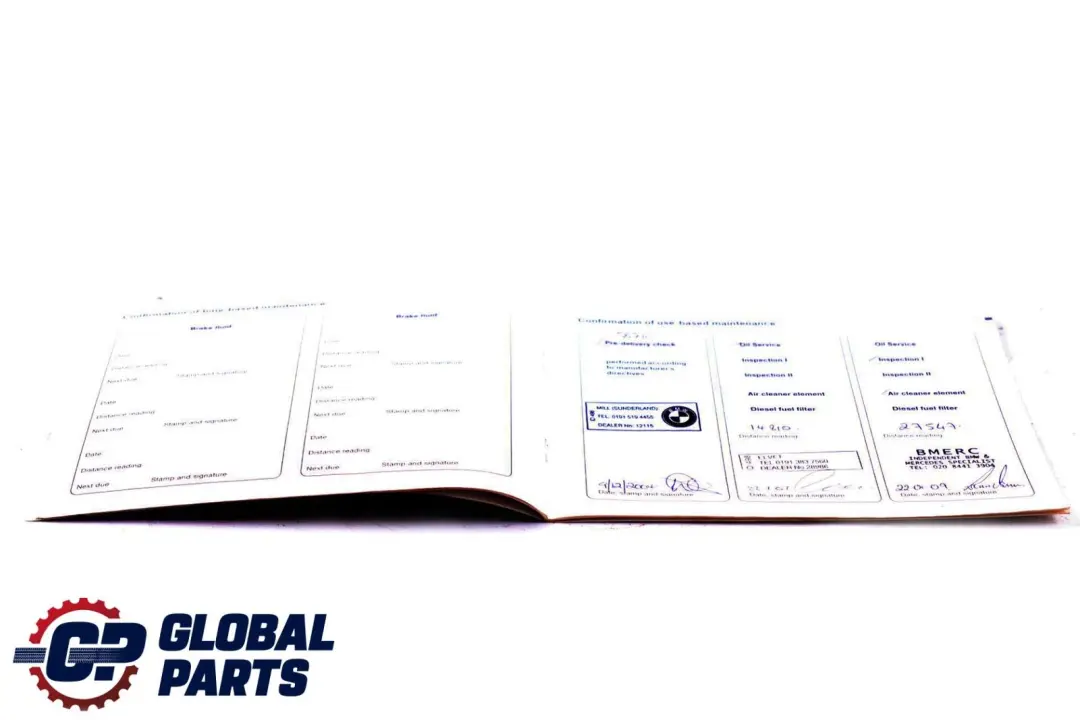 BMW X3 X5 Z4 Series E53 E83 E85 Service Booklet Book 0158637