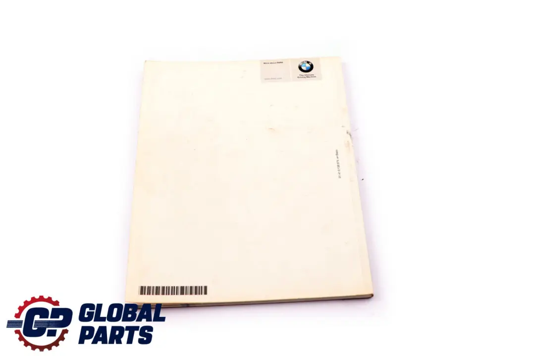 BMW 1 Series 4 E87 Owner's Handbook Book Instructions 0158975