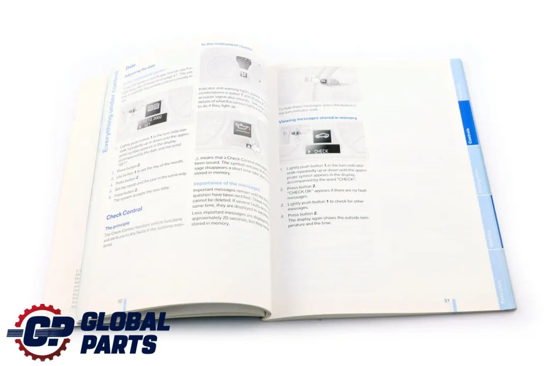 BMW 1 Series 4 E87 Owner's Handbook Book Instructions 0158975