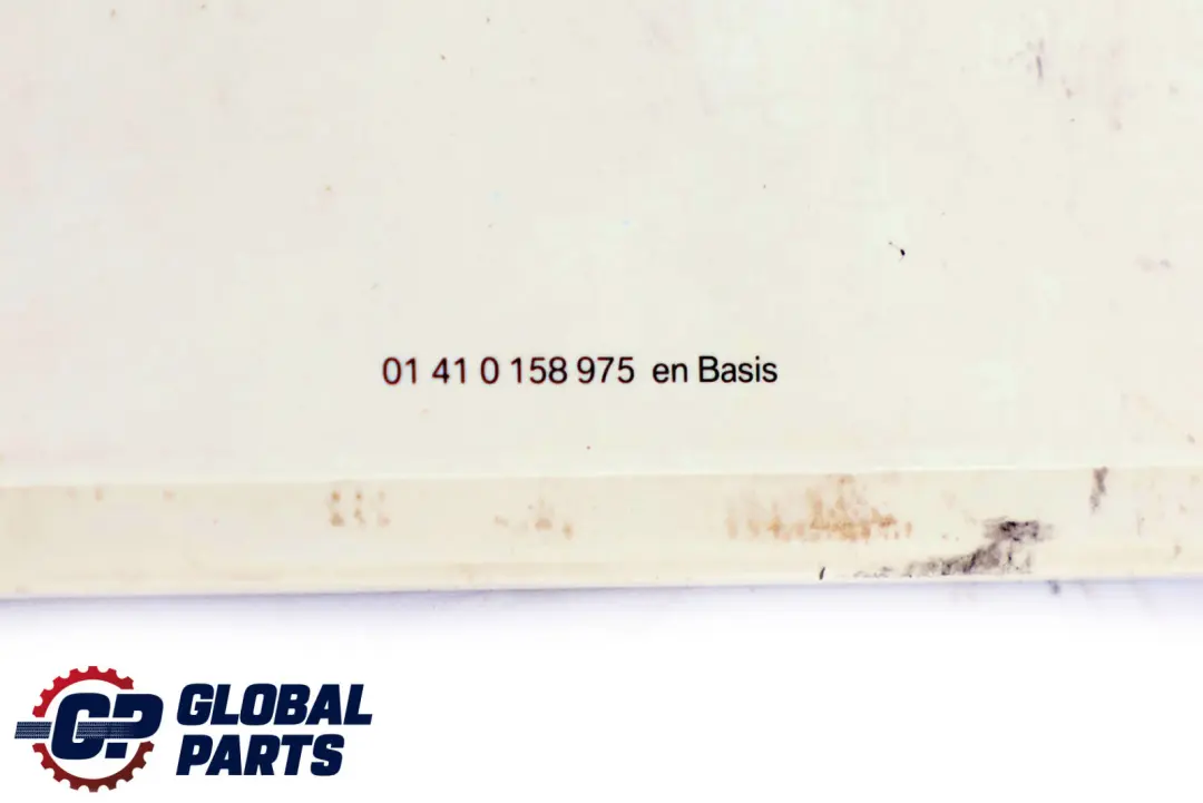 BMW 1 Series 4 E87 Owner's Handbook Book Instructions 0158975