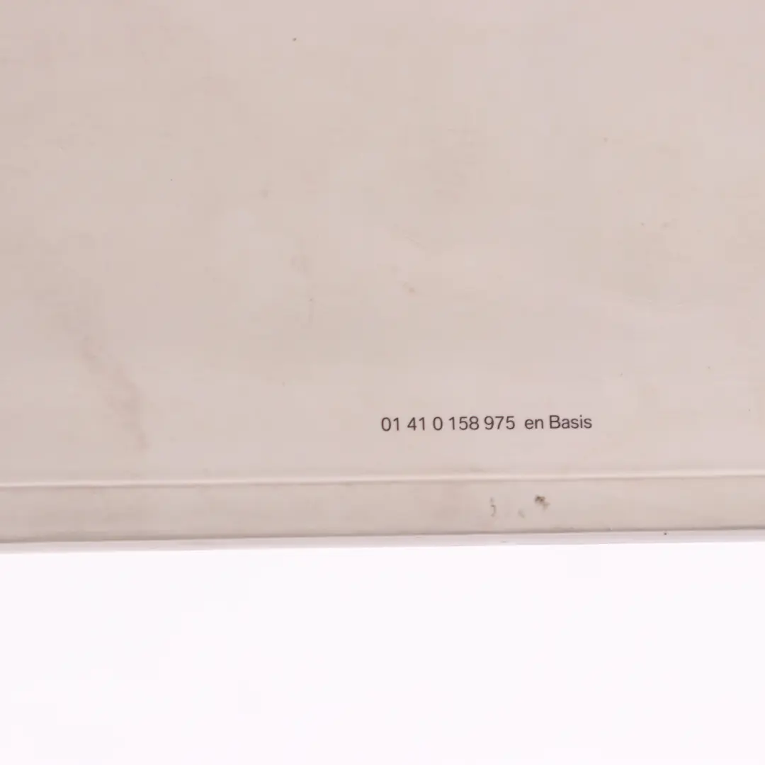 BMW E87 Owner's Handbook Instructions Manual Book 0158975