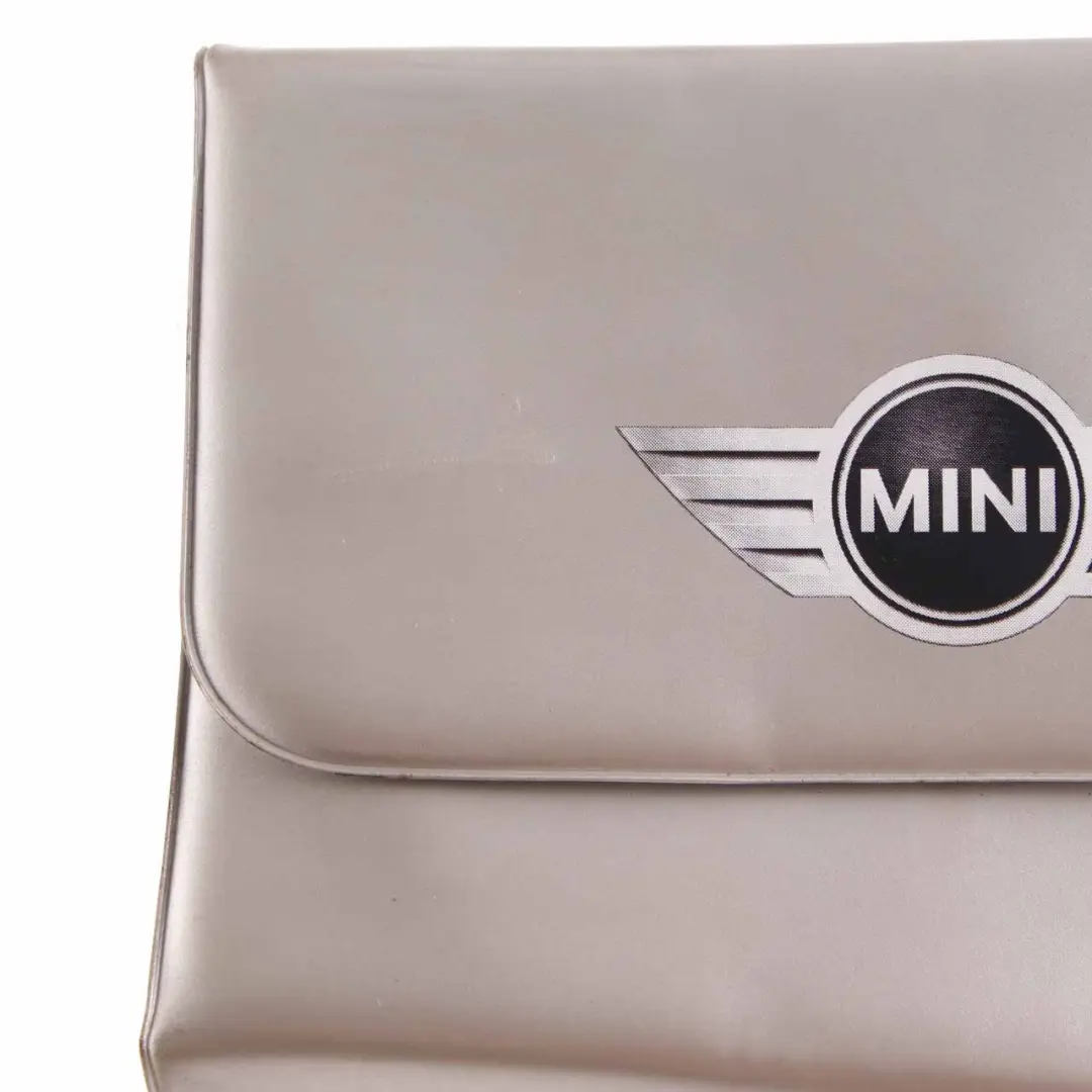 Mini Cooper One R50 R52 R53 Silver Handbook Slipcase Pouch Case Wallet 0159123