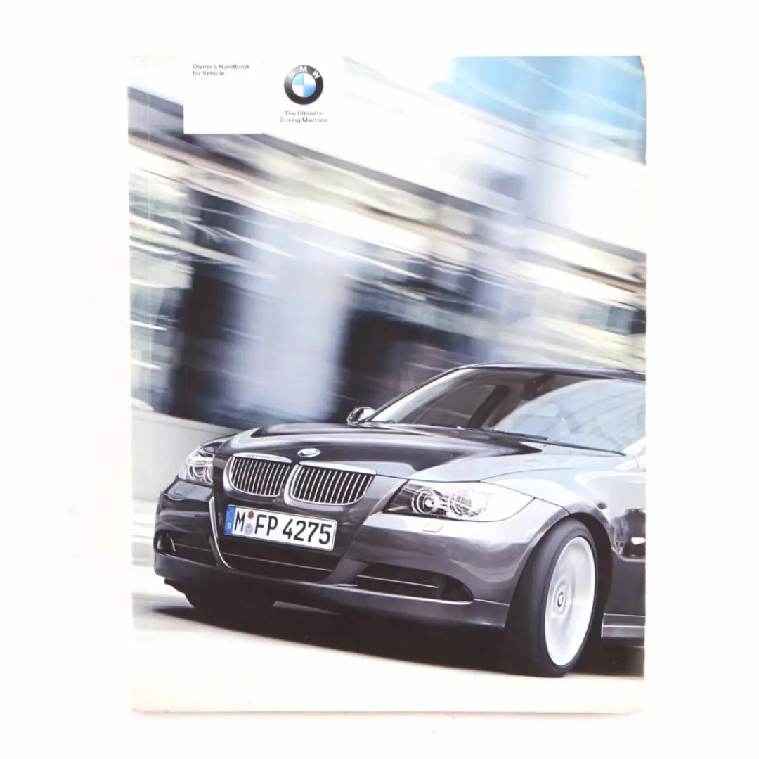 BMW E90 Service Booklet Owner's Handbook Pouch Case Wallet Set