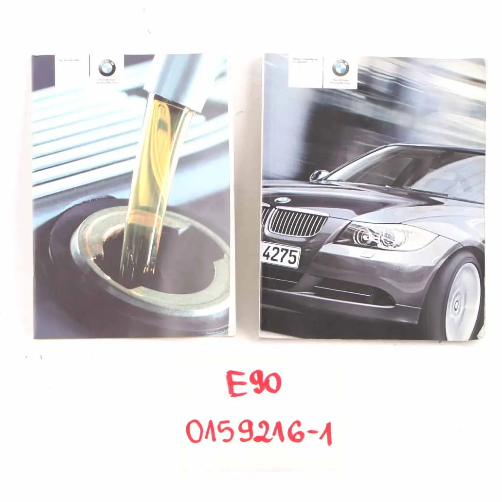 BMW E90 E91 Service Booklet Owner's Handbook Pouch Case Wallet