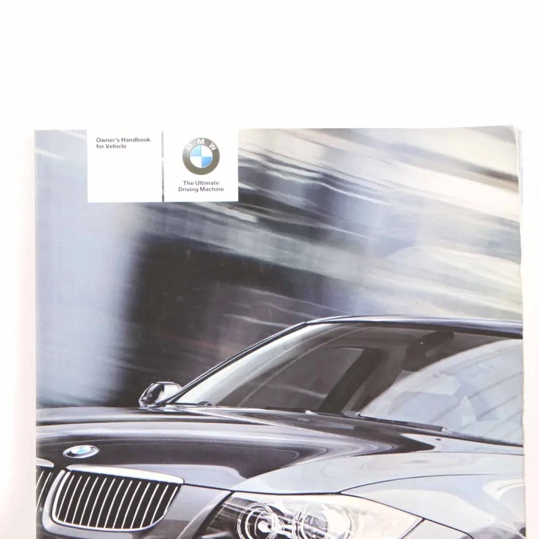 BMW E90 E91 Service Booklet Owner's Handbook Pouch Case Wallet