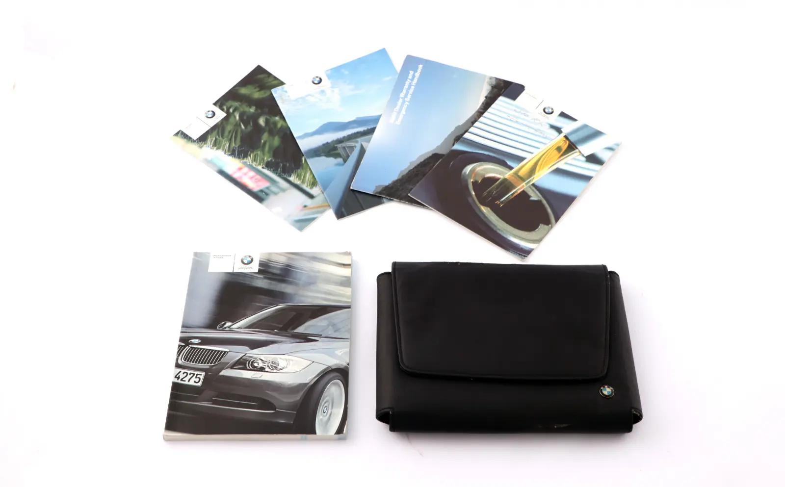 BMW 3 Series E90 E91 Service Booklet Owner's Handbook Pouch Case Wallet