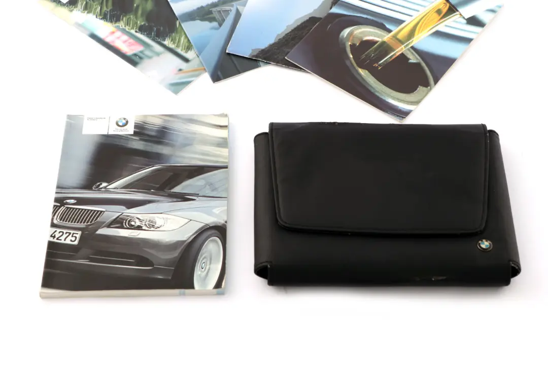 BMW 3 Series E90 E91 Service Booklet Owner's Handbook Pouch Case Wallet