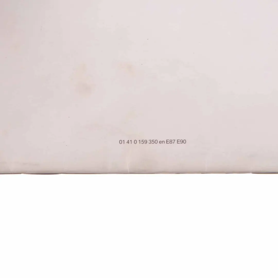 BMW E87 E90 E91 Service Booklet Inspection Book 0159350