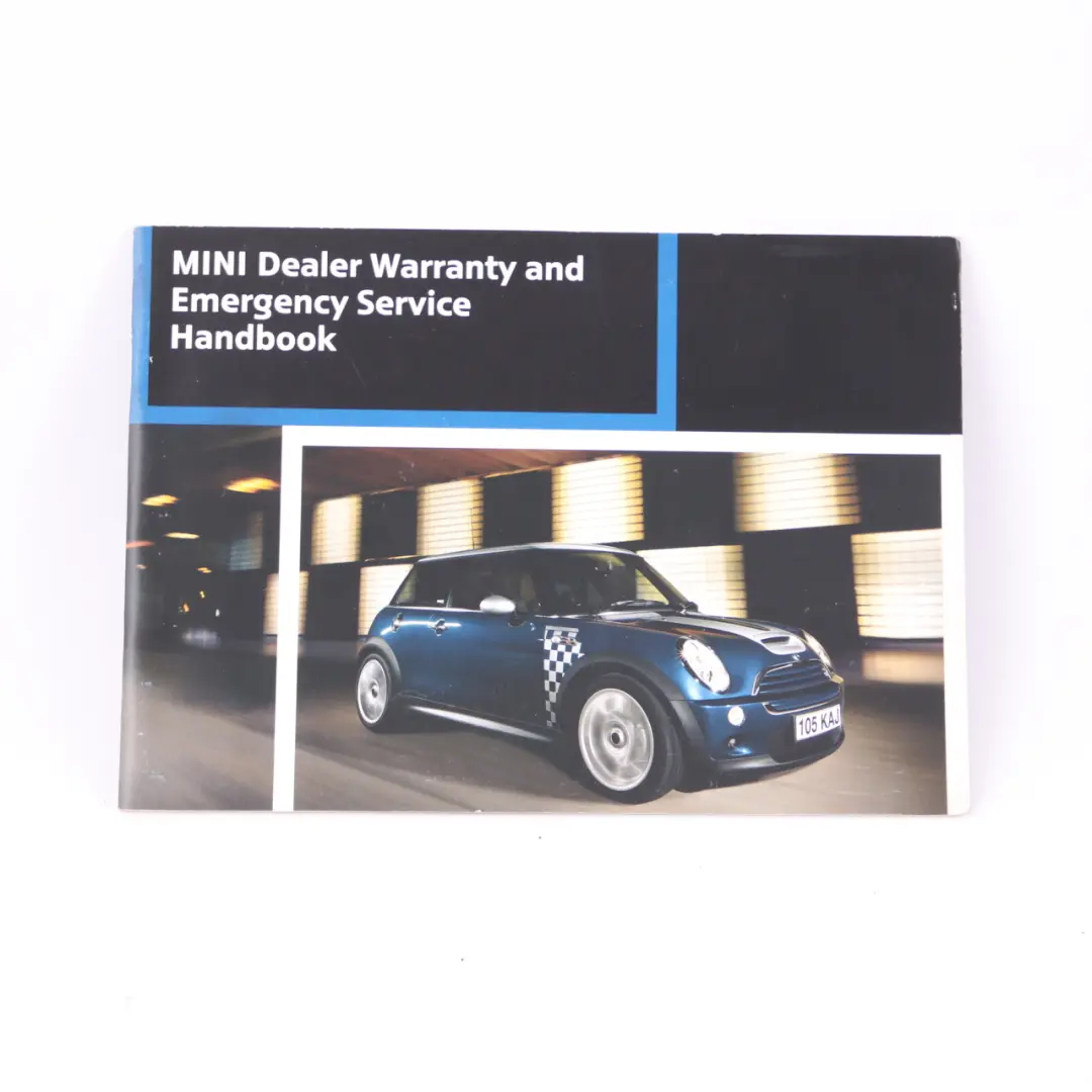 Mini R50 R53 Service Booklet Owner's Handbook Pouch Case Set 0159844