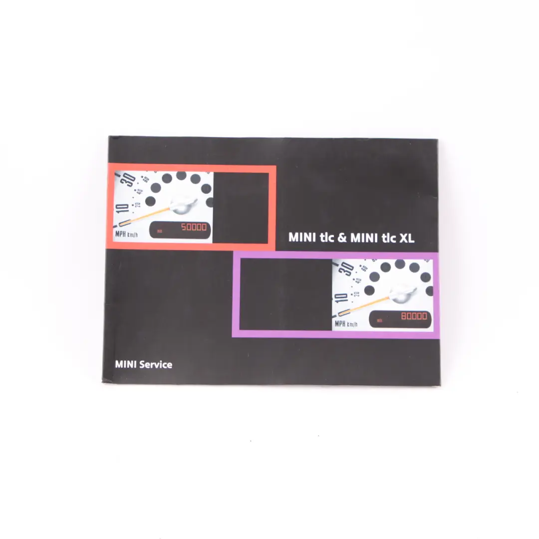 Mini R50 R53 Service Booklet Owner's Handbook Pouch Case Set 0159844