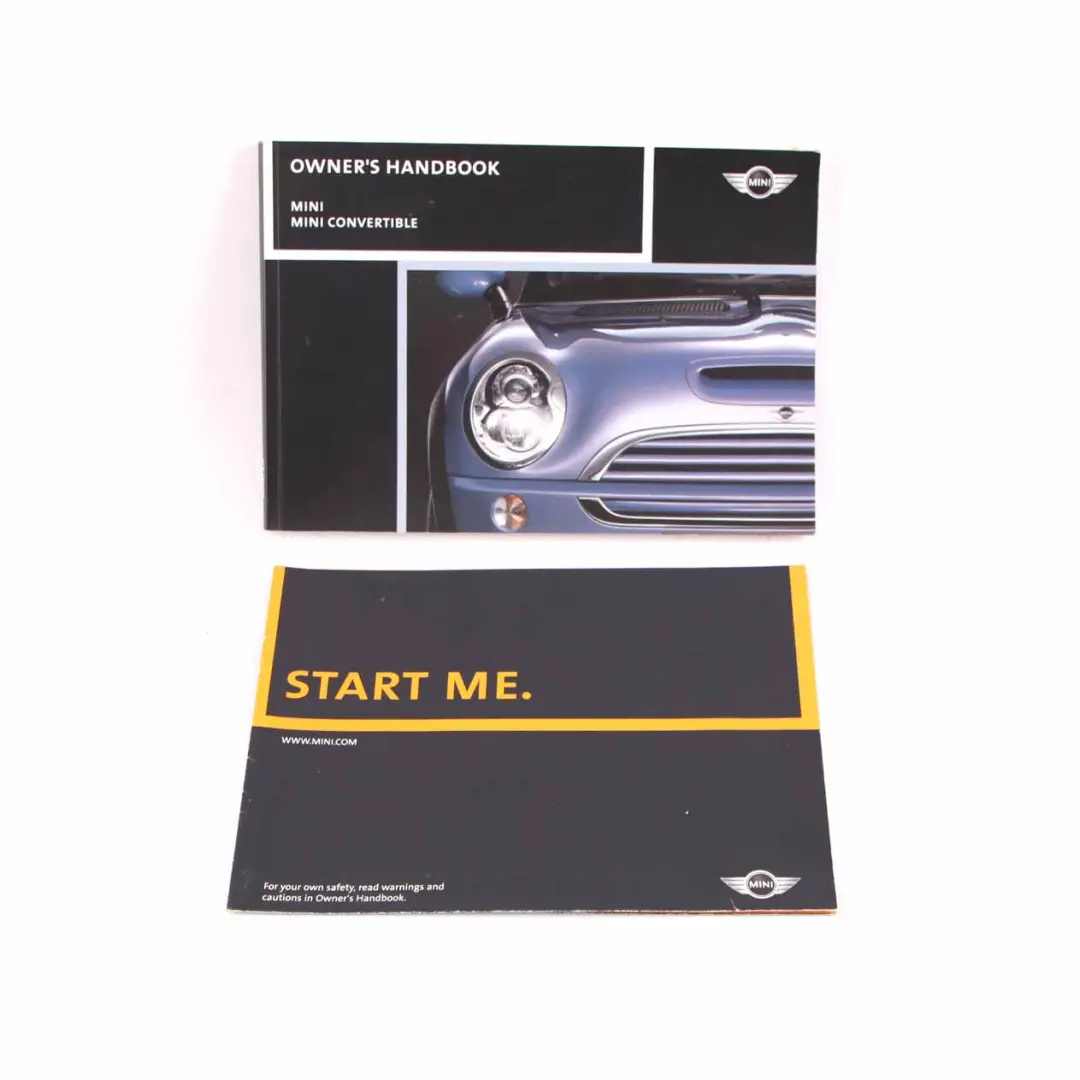 Mini R50 R53 Service Booklet R53 Owner's Handbook Set Pouch Case 0159844