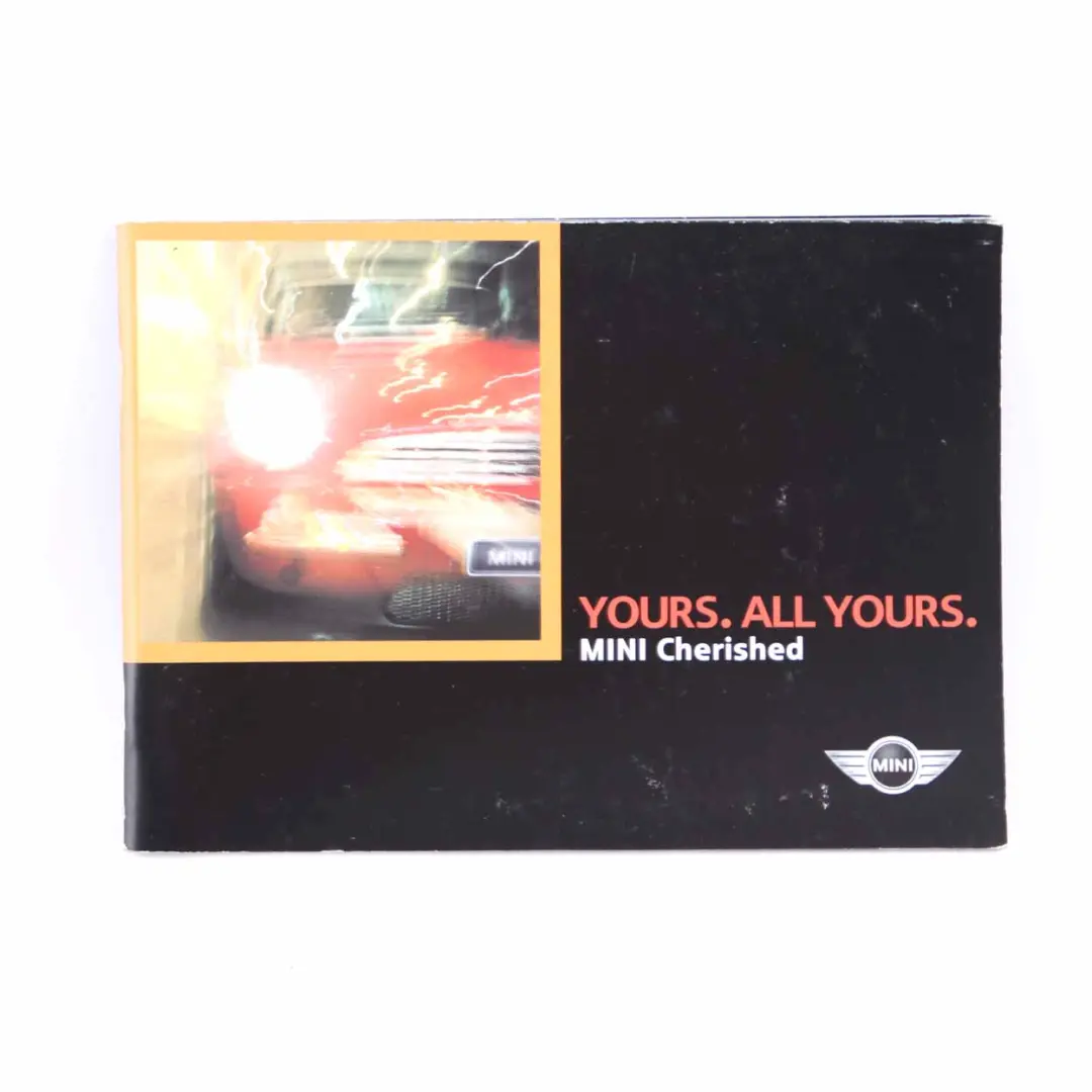 Mini R50 R53 Service Booklet R53 Owner's Handbook Set Pouch Case 0159844