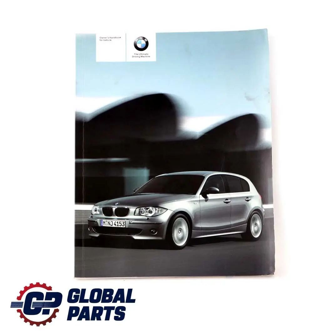 BMW 1 Series E87 1 Owner's Handbook Service Booklet Book Pouch Case Wallet