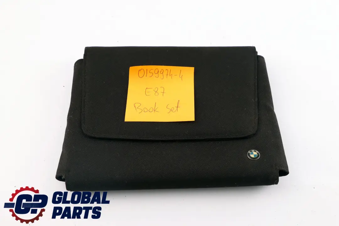 BMW 1 Series E87 Owner's Handbook Radio Instructions Pouch Case Wallet