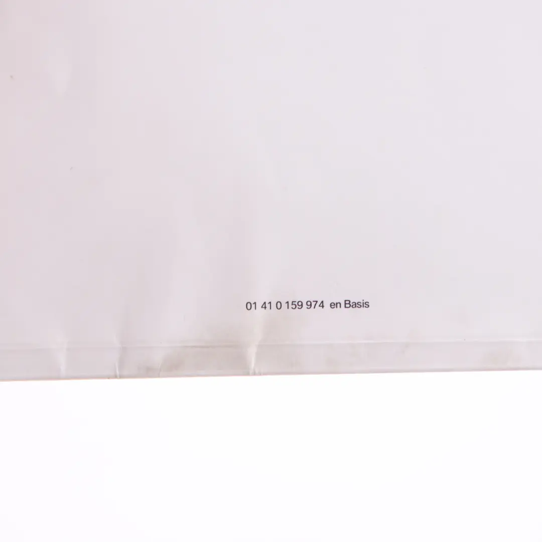 BMW E87 Owner's Handbook CD Radio Instructions Case Wallet 0159974