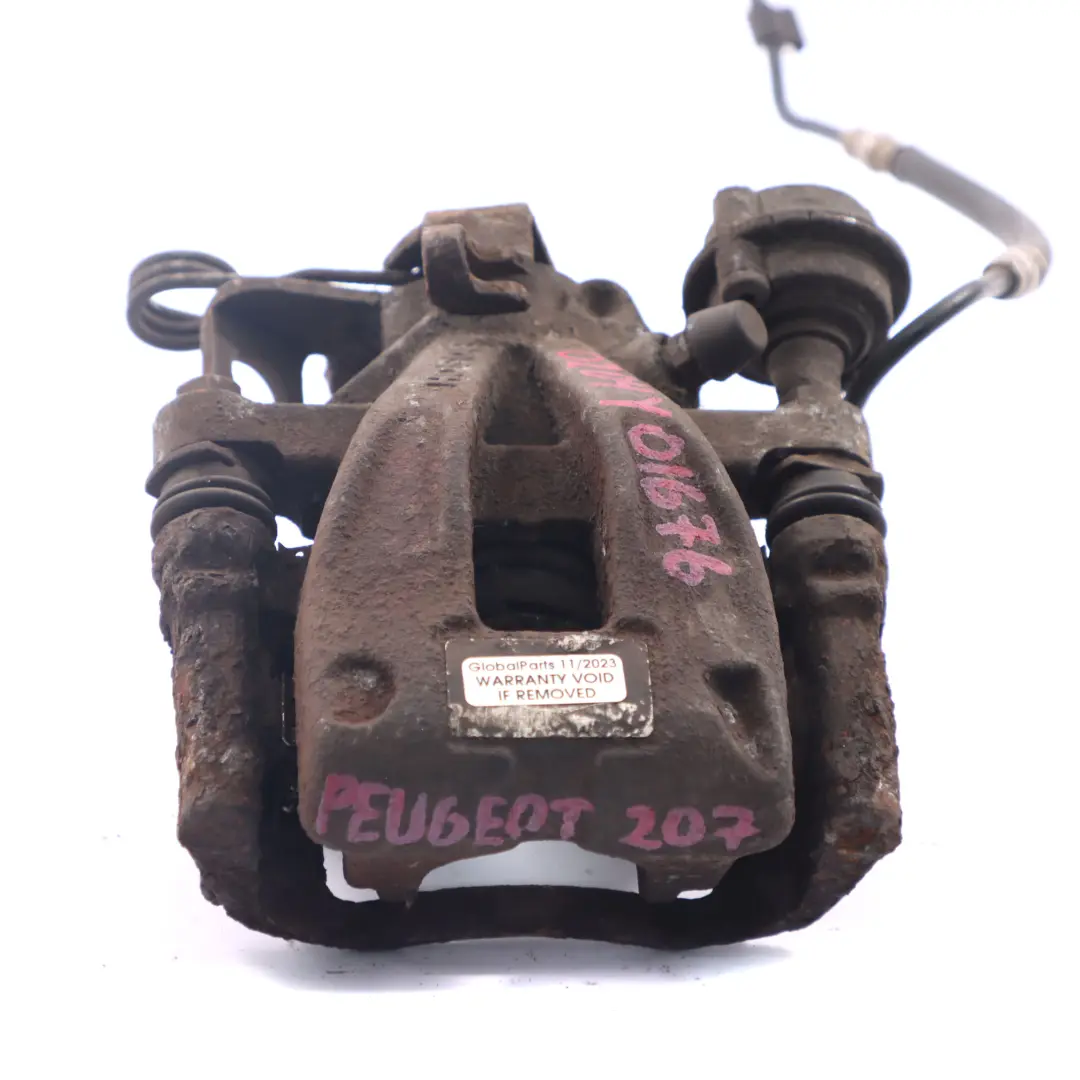 Peugeot 207 Bremssattel hinten rechts Radbremse Einheit 0204Y011676