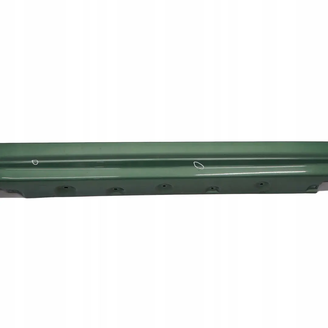 BMW 3 E46 Saloon Touring Right O/S Side Sill Skirt Panel Meergruen Green - 393