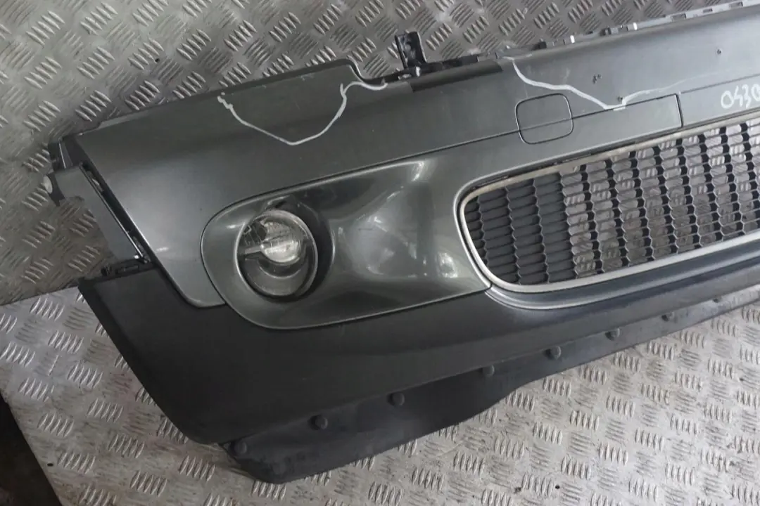 @BMW Mini Cooper 1 S R55 R56 R57 Complete Front Bumper Trim Panel Dark Silver 871