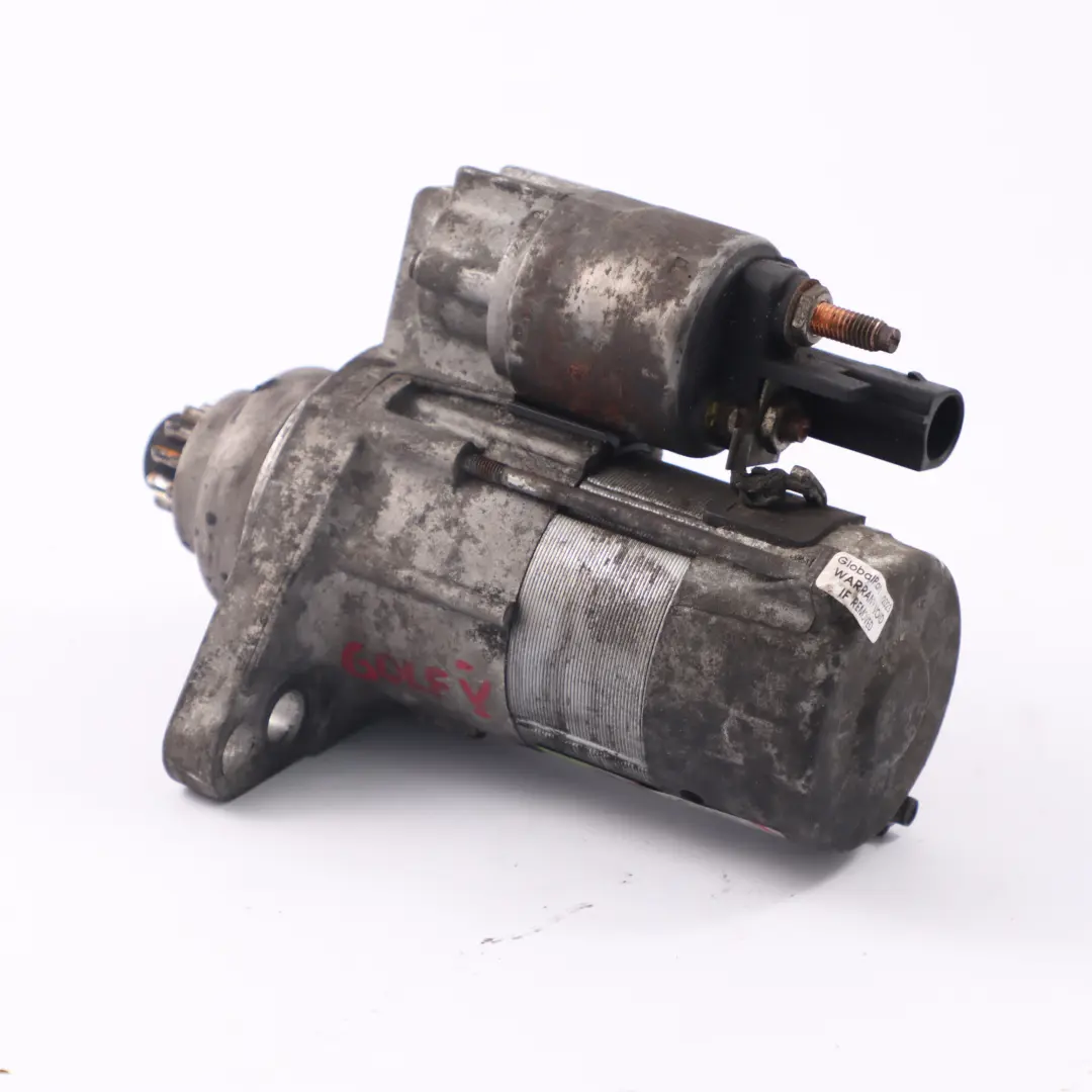 Volkswagen VW Golf V 1.9 TDI Motor de arranque Diesel 022911023H