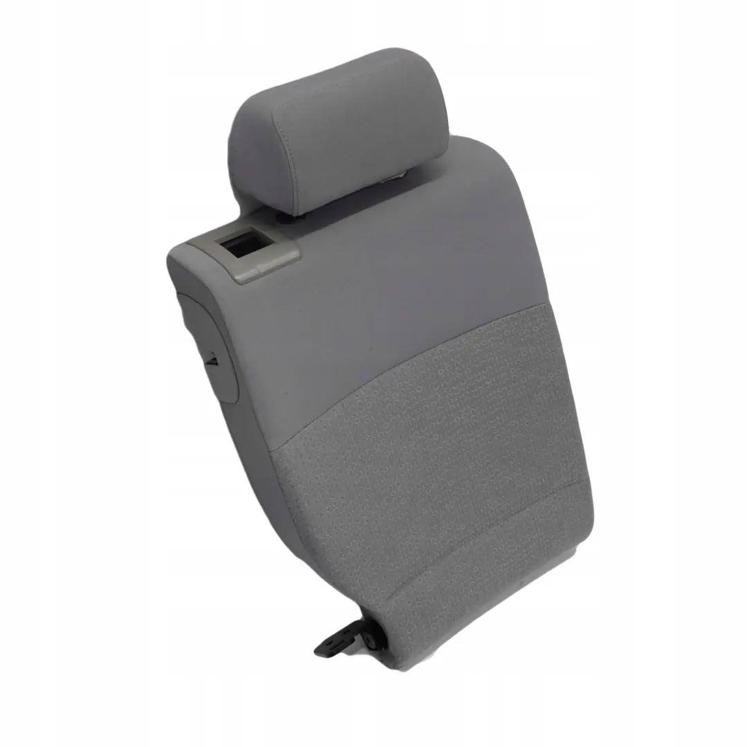 BMW E46 Touring Asiento Trasero Derecho Funda Respaldo Tela Jacquard Gris