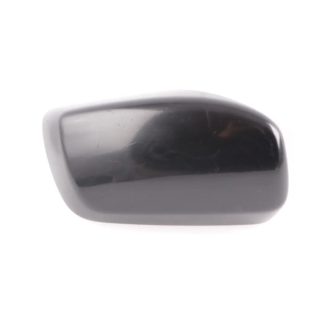 BMW E60 E61 LCI Mirror Cover Left N/S Cap Casing Housing Black Sapphire -475