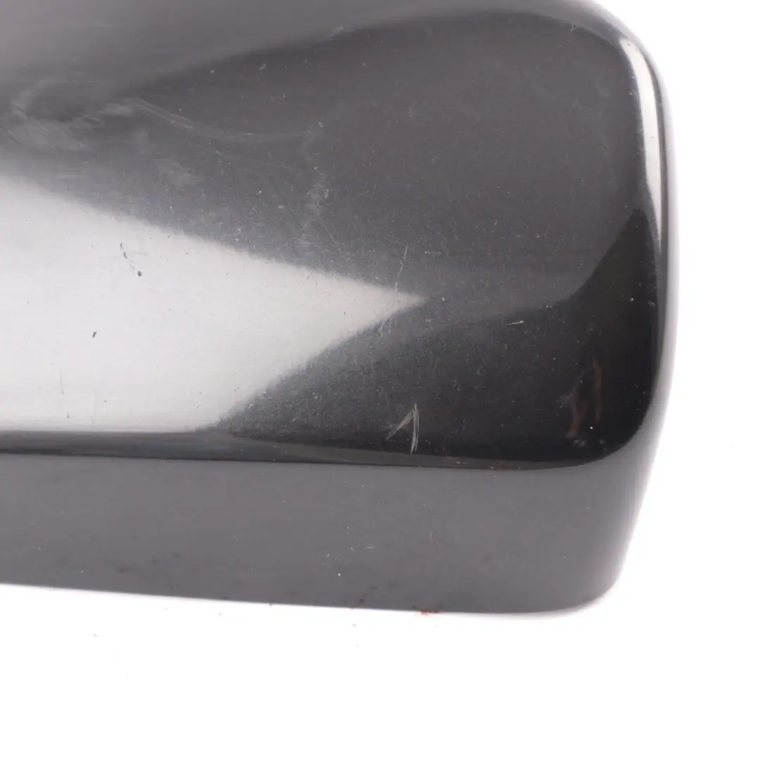 BMW E60 E61 LCI Mirror Cover Left N/S Cap Casing Housing Black Sapphire -475