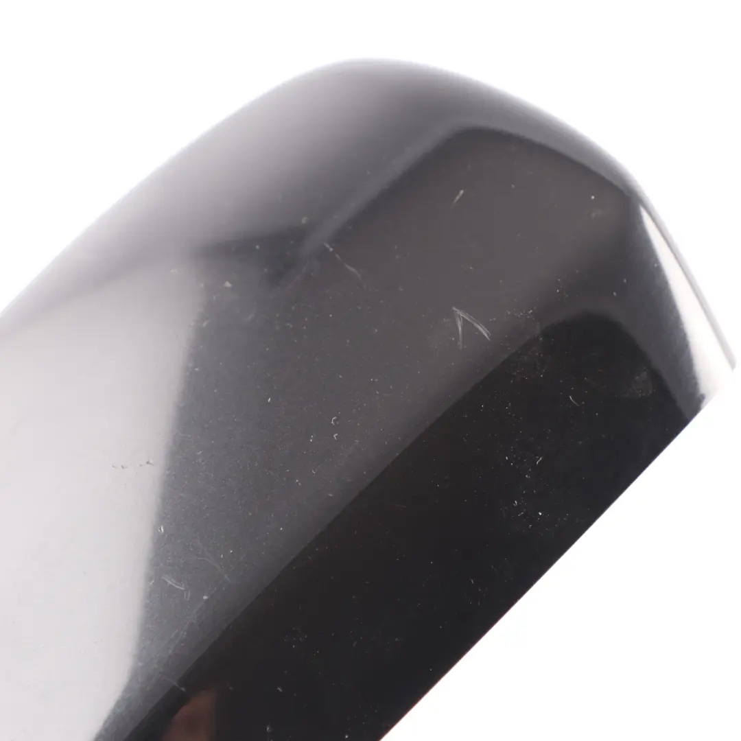 BMW E60 E61 LCI Mirror Cover Left N/S Cap Casing Housing Black Sapphire -475