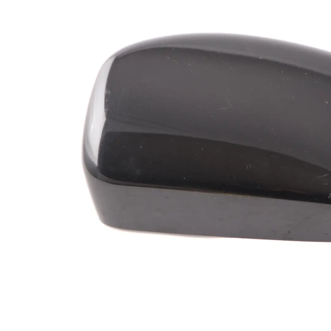 Cover Wing Mirror BMW E60 E61 Right O/S Cap Casing Schwarz 2 Black - 668