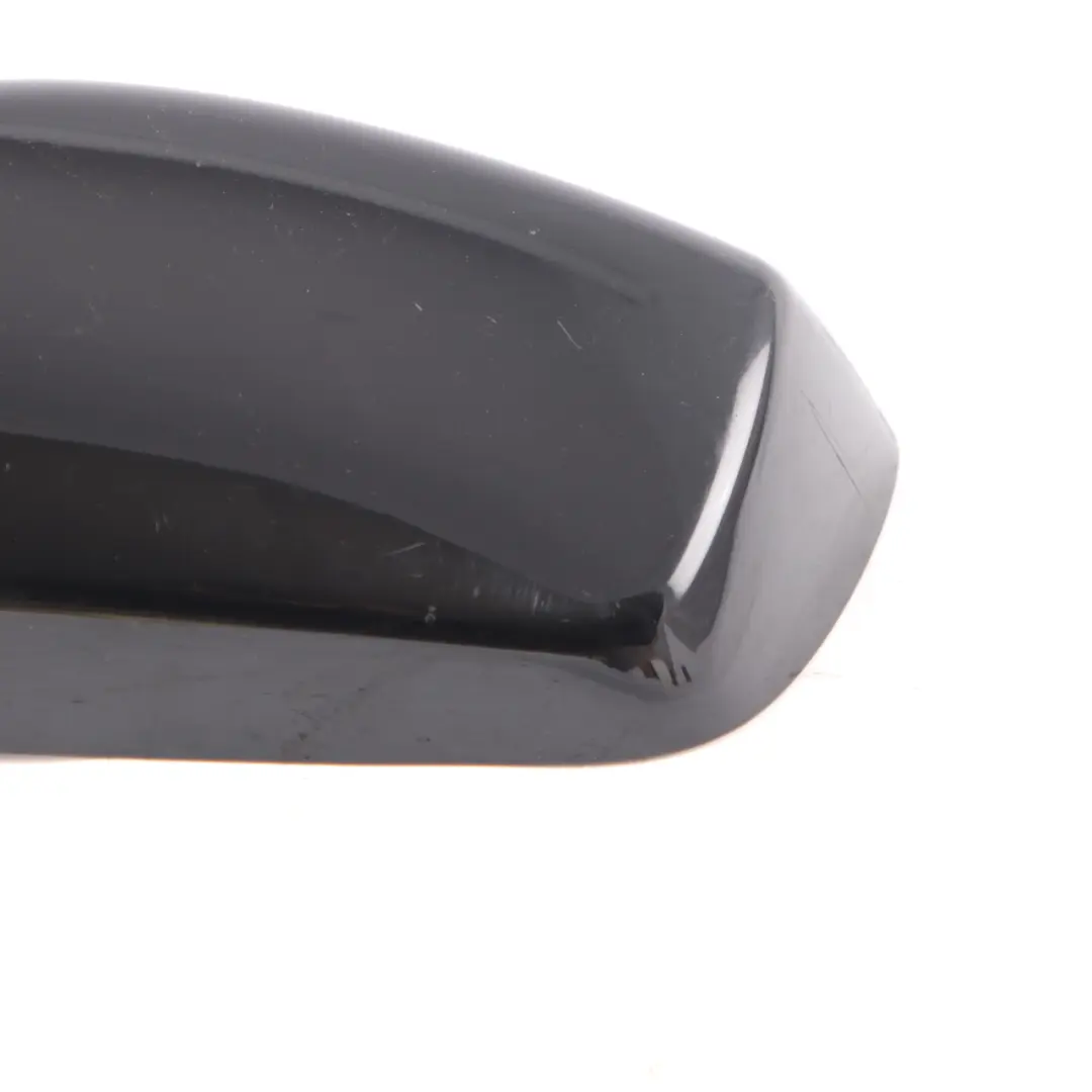 Cover Wing Mirror BMW E60 E61 Right O/S Cap Casing Schwarz 2 Black - 668