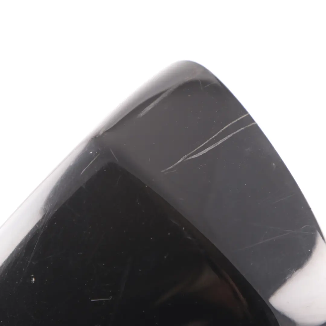 Cover Wing Mirror BMW E60 E61 Right O/S Cap Casing Schwarz 2 Black - 668