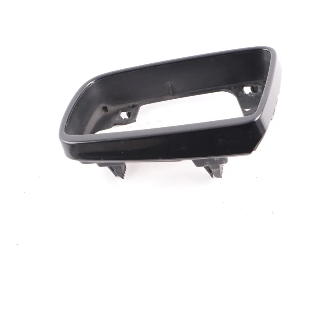 Wing Mirror Frame BMW E63 E64 Door Left N/S Ring Base Cover Black Sapphire - 475