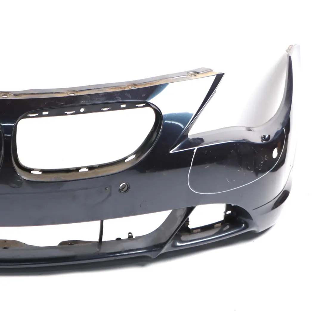 BMW E63 E64 Front Bumper Trim Panel Covering Blue Onyx Metallic - S11