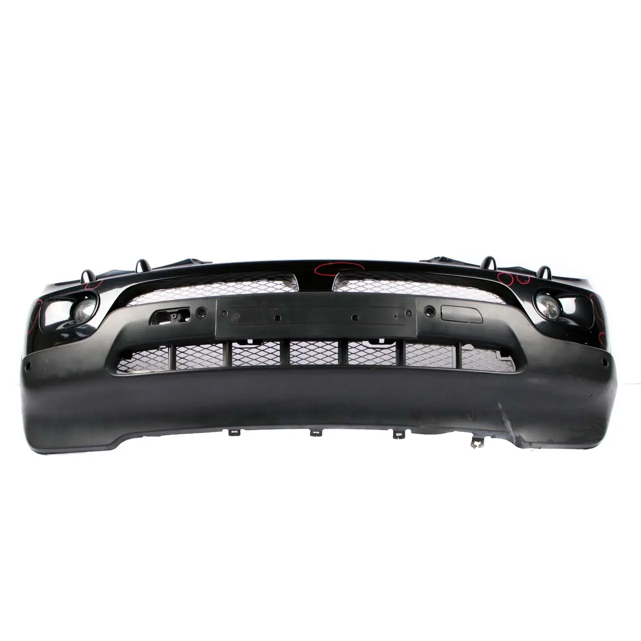 BMW X5 E53 Facelift Front Bumper Panel PDC Black Sapphire Metallic - 475